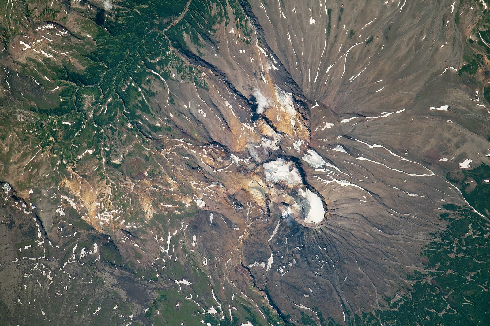 Mutnovsky volcano crater